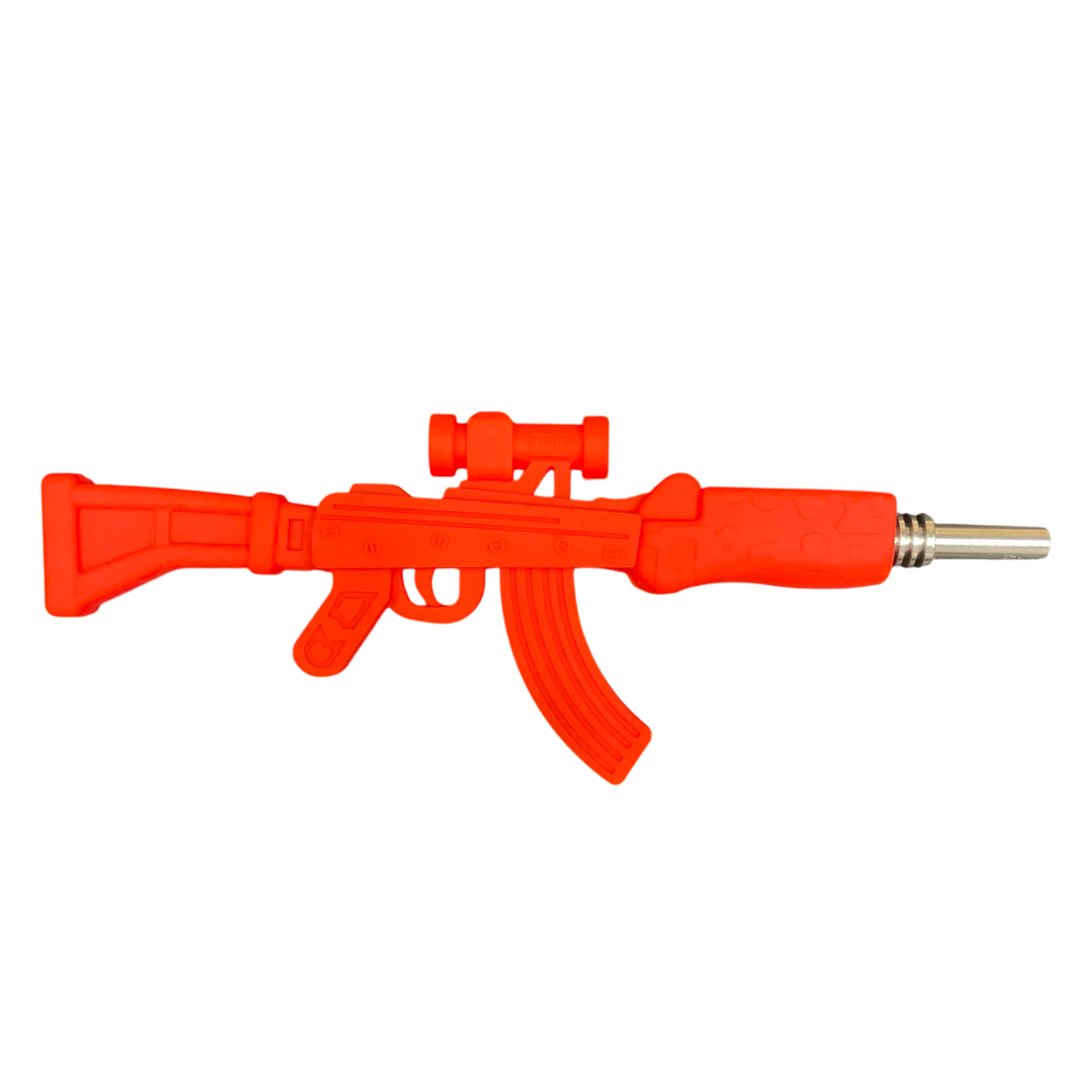 AL Silicone Straw 10mm AK47 6" / Red
